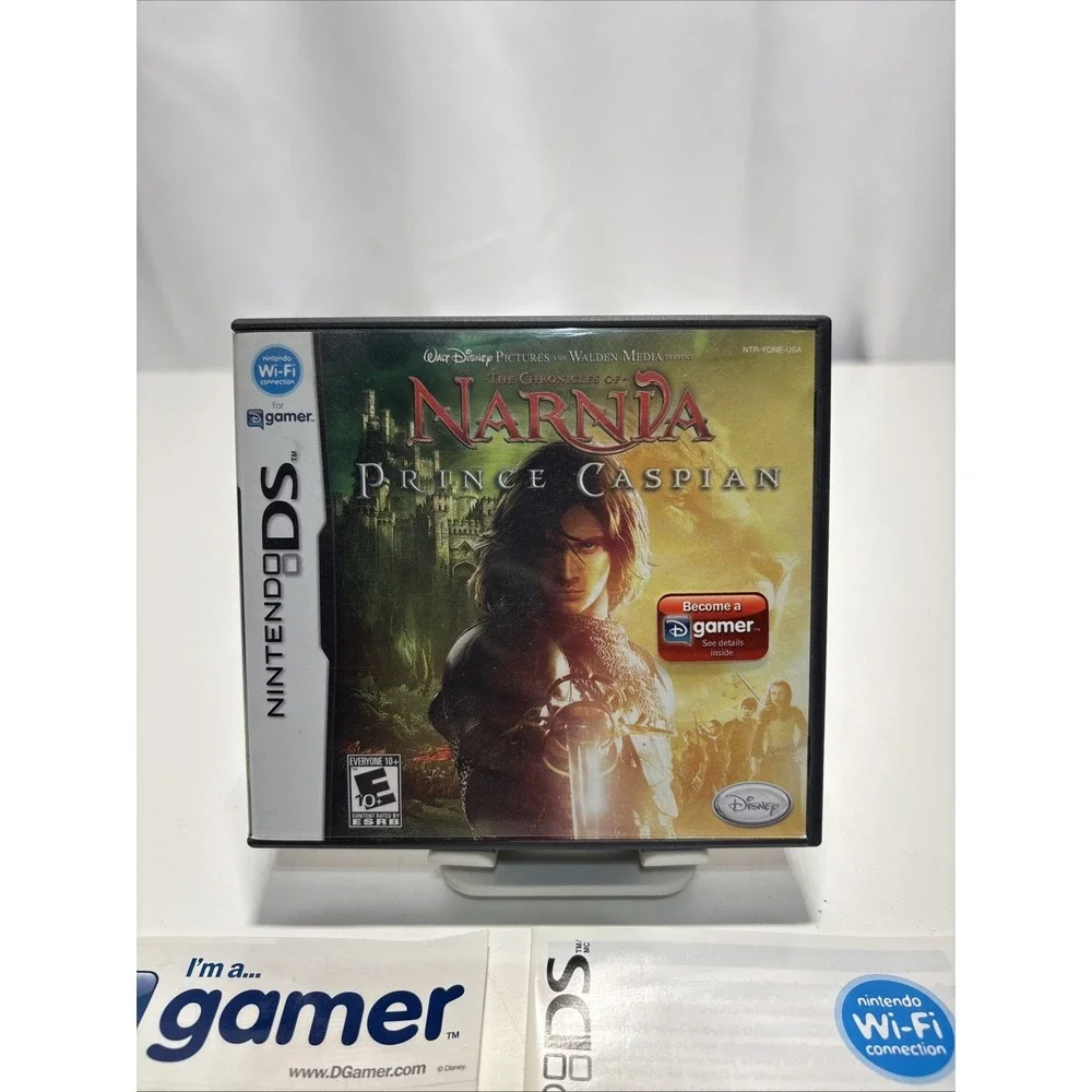 PRINCE CASPIAN - NARNIA Nintendo DS CASE &‎ BOOKLETS Only